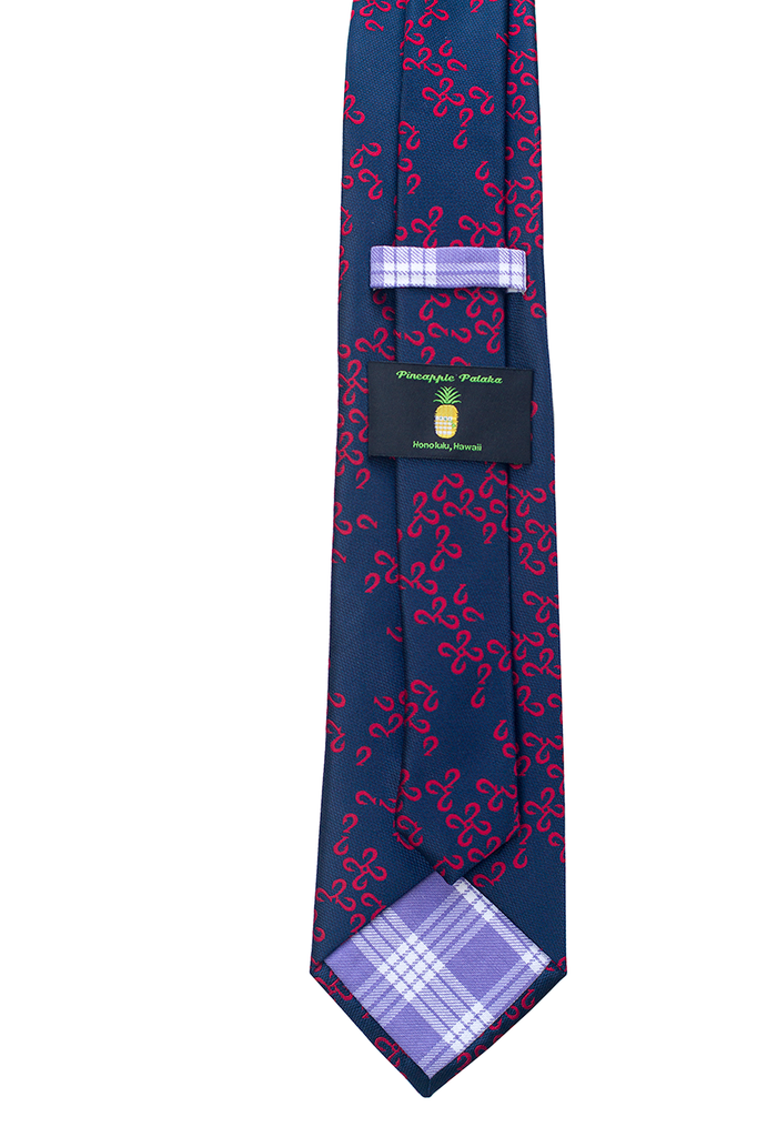 Pineapple Palaka Makau: Modern Necktie