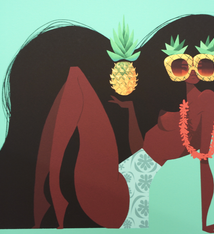 Punky Aloha Sassy Pineapple