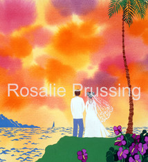 Rosalie Prussing SM PRINT: HAWAIIAN HONEYMOON