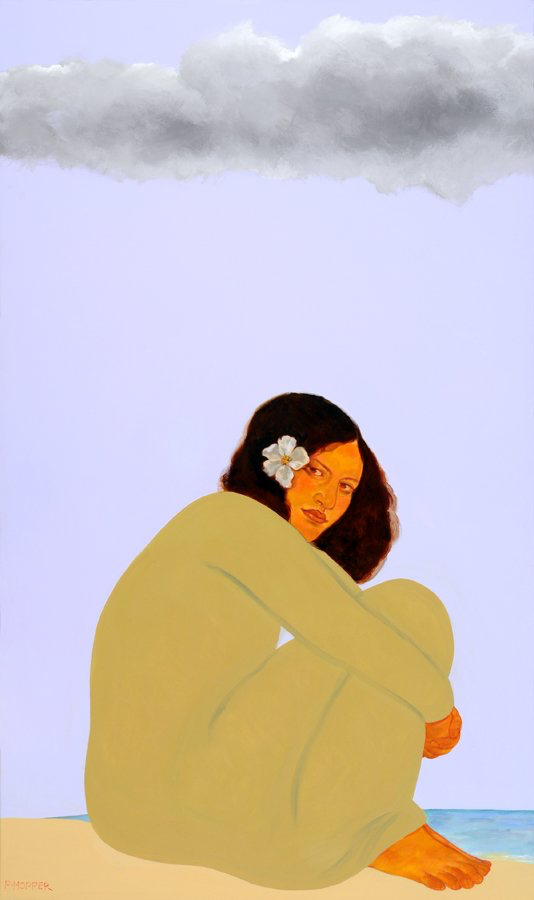 Pegge Hopper KAULANA, 8X10 PRINT ON PAPER WITH BACKING