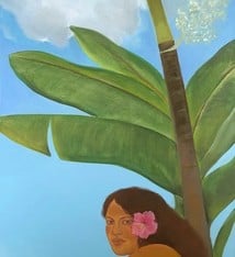 Pegge Hopper PALAMA, 11X14 PRINT ON PAPER WITH BACKING