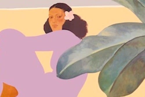 Pegge Hopper KAILUA NOON A, 8X10 PRINT ON PAPER WITH BACKING