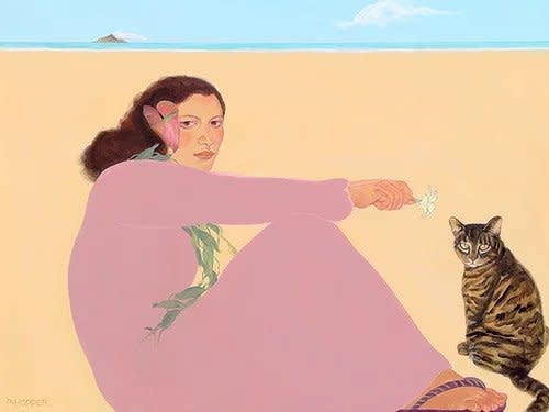 Pegge Hopper WAIMANALO POPOKI, 8X10 PRINT ON PAPER WITH BACKING