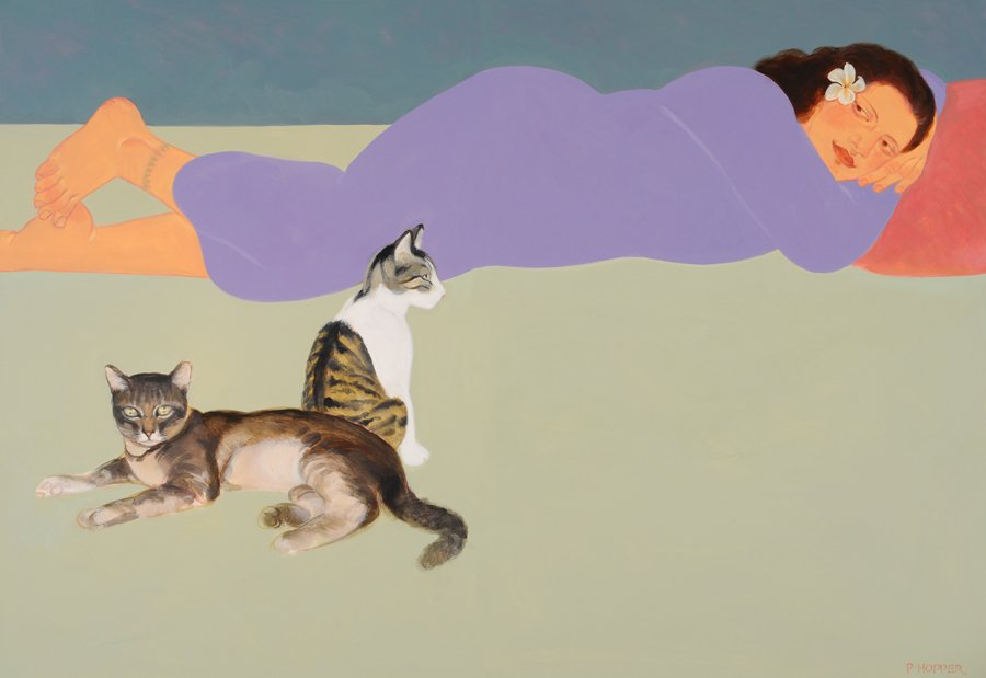 Pegge Hopper ELUA POPOKI,  8X10 PRINT ON PAPER WITH BACKING