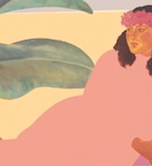 Pegge Hopper KAILUA NOON B, 8X10 PRINT ON PAPER WITH BACKING