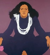 Pegge Hopper FIVE STRAND PIKAKE, 8X10  PRINT ON PAPER WITH BACKING