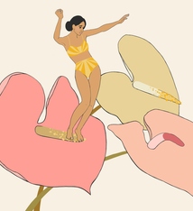 Margie Rice Dawn Patrol Dawn Patrol 11x14 Matted Art Print