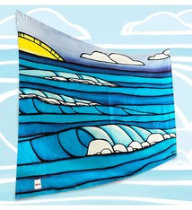 Heather Brown SUNSET SUMMER COTTON SARONG