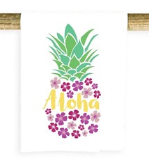 Potluck Press ALOHA PLUMERIA TEA TOWEL