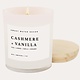 Sweet Water Decor CASHMERE AND VANILLA CANDLE-11OZ