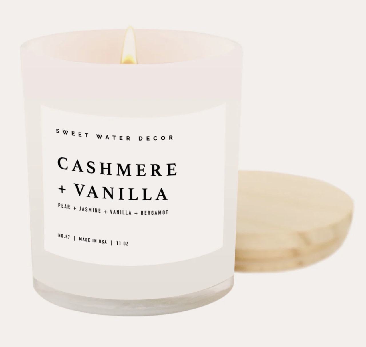 CASHMERE AND VANILLA CANDLE-11OZ - Magnolia Hawaii