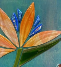 Shelly Batha WALL ART: BIRD OF PARADISE 10X10