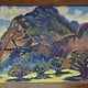 Mark Brown ORIGINAL OIL PAINTING, FRAMED: 12”X24 “THE PALI”