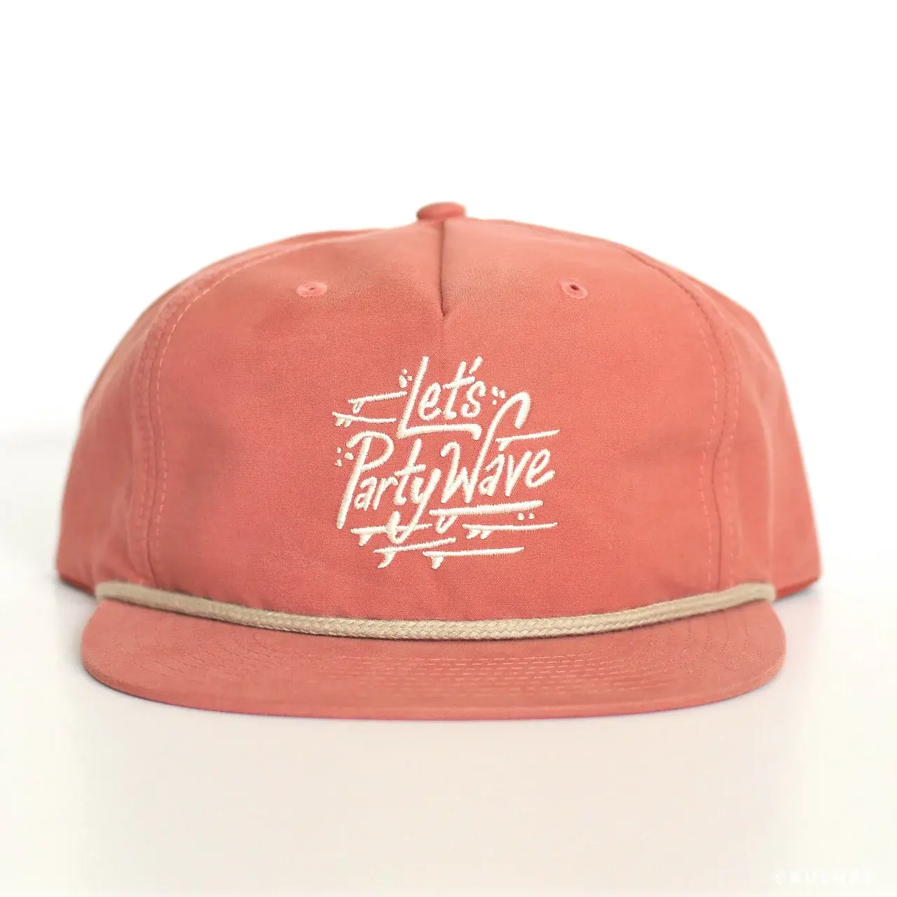 Nick Kuchar SNAPBACK HAT-LET'S PARTY WAVE (SUNSET)