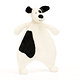 Jellycat BASHFUL BLACK AND CREAM PUPPY COMFORTER