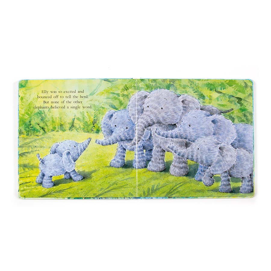 Jellycat ELEPHANTS CAN'T FLY BOOK