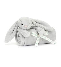 Jellycat BASHFUL SILVER GREY BUNNY BLANKIE