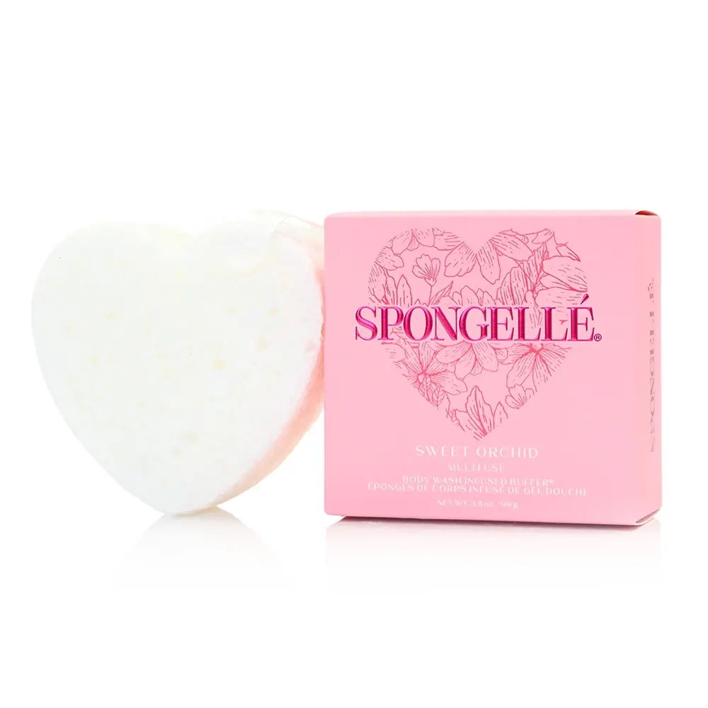 Spongelle SWEET ORCHID HEART BUFFER
