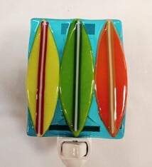Shelly Batha NIGHT LIGHT:  SURFBOARDS