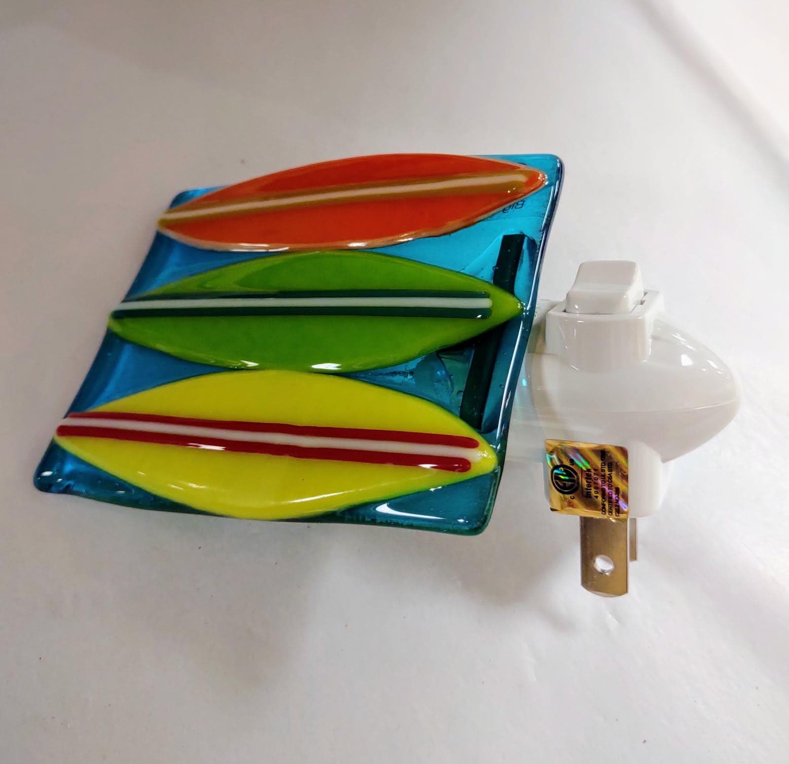Shelly Batha NIGHT LIGHT:  SURFBOARDS