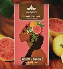 Manoa Chocolate Guava  Chocolate Bar
