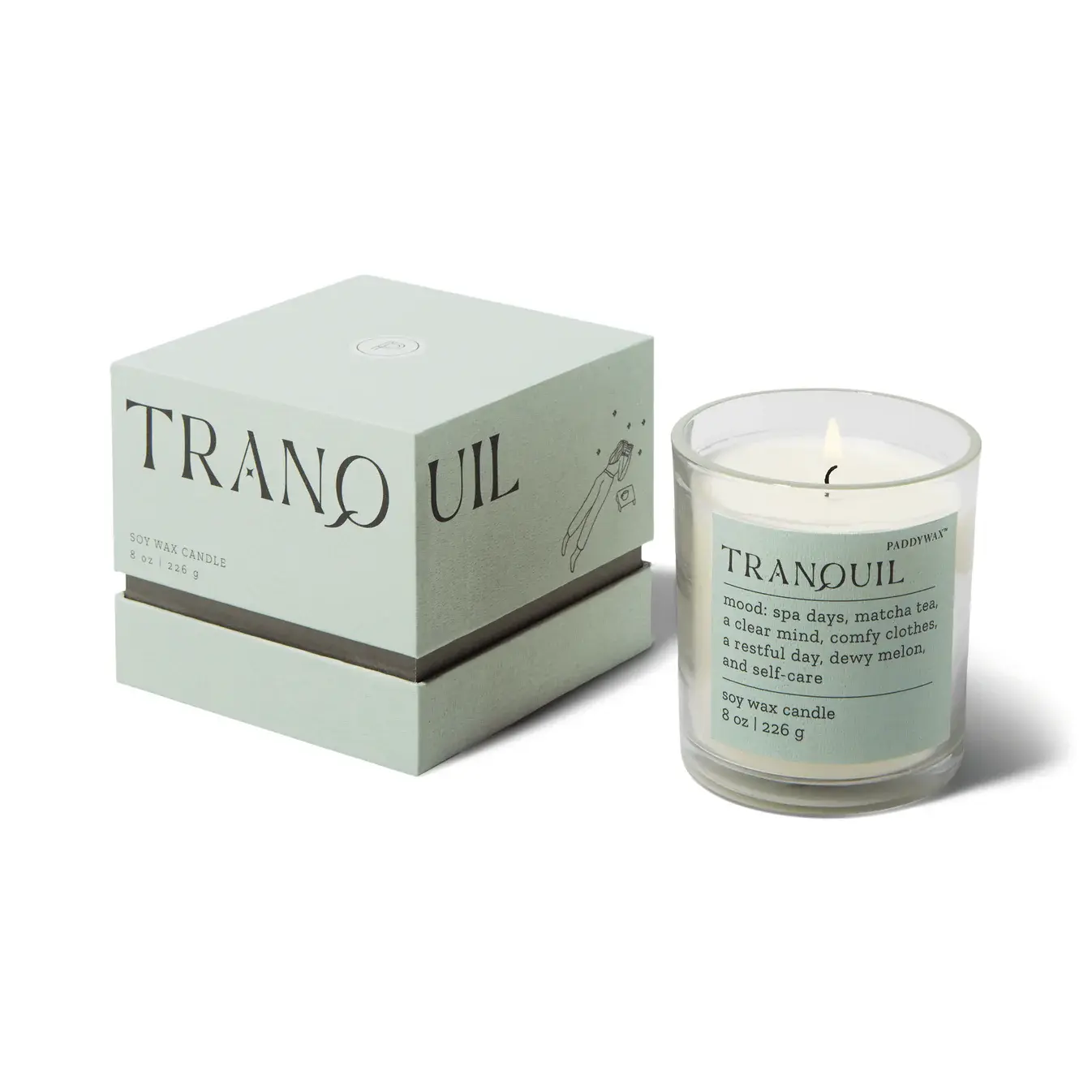 Paddywax Tranquil Mood Boxed Candle-8 oz.