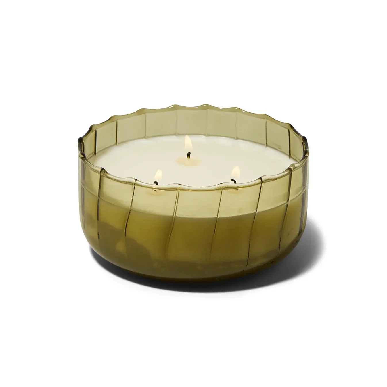 Paddywax Secret Garden Candle in Lavender Glass Vessel-12 oz.
