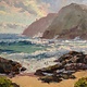 Lynne Boyer Makapuʻu Vibrance – 16x20 Original Oil Painting by Lynne Boyer, Deluxe Wood Frame | Magnolia Hawaii