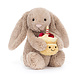 Jellycat BASHFUL BEIGE BUNNY 'BIRTHDAY'