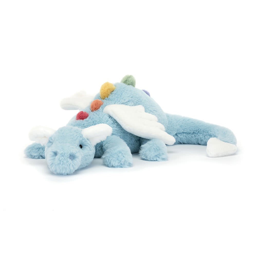 Jellycat Jellycat Sky Dragon Large Plush Toy Rainbow Dragon