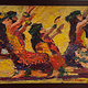 Mark Brown Hula in Motion, 11x14 Original Oil Painting, Framed
