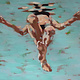Camille Izumi Art DAYDREAM-ORIGINAL OIL PAINTING ON CANVAS, 16”X20”