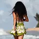 Aloha de Mele PAREO-SUMMER GREEN