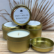 Salt & Sol Co. 4OZ GOLD BLUSH CANDLE: KONA SUNSET