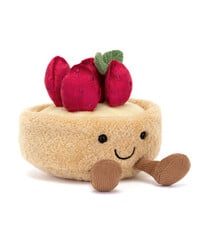 Jellycat Amuseables Fleurette Tarte Aux Fraises by Jellycat  | Magnolia Hawaii