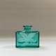 Heather Mettler TINY RECTANGLE TURQUOISE VASE WITH ETCHED STARFISH