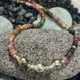 Magnolia Designs 19" Multicolor Tourmaline Necklace with 3 Tahitian Pearls – Handmade Gold Fill Jewelry from Hawai‘i