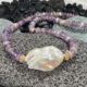 Magnolia Designs 17" Amethyst & Freshwater Baroque Pearl Necklace – Handmade Gold Fill Jewelry from Hawai‘i