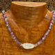 Magnolia Designs 17" Amethyst & Freshwater Baroque Pearl Necklace – Handmade Gold Fill Jewelry from Hawai‘i