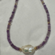 Magnolia Designs 17" Amethyst & Freshwater Baroque Pearl Necklace – Handmade Gold Fill Jewelry from Hawai‘i