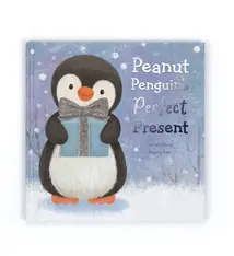 Jellycat Peanut Penguin’s Perfect Present Book – Jellycat Christmas Story for Kids