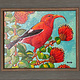 Gary Kato I‘iwi – Framed 8x10 Original Acrylic Painting by Gary Kato | Magnolia Hawaii