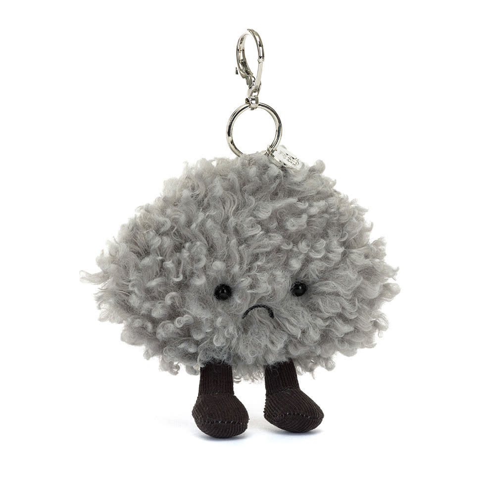 Jellycat Amuseables Storm Cloud Bag Charm by Jellycat – Keychain Plush | Magnolia Hawaii