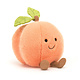 Jellycat Amuseables Peach by Jellycat | Plush Fruit Toy | Magnolia Hawaii