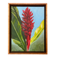 Ellen Michino “Red Ginger” Framed Original Oil Painting by Ellen Michino | Magnolia Hawaii