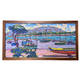 Mark Brown “Paddler’s Headquarters” Framed Original Oil Painting by Mark Brown | Plein Air Hawaiʻi Art | Magnolia Hawaii