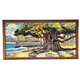 Mark Brown “Queen’s Banyan” Framed Original Oil Painting by Mark Brown | Plein Air Hawai‘i Art | Magnolia Hawaii