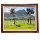 Lynne Boyer Diamond Head Morning Walk – Original Oil Painting by Lynne Boyer | Magnolia Hawaii