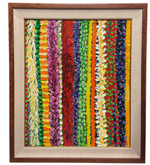 Ed Furuike Makana Aloha – Original Lei Oil Painting by Ed Furuike | Magnolia Hawaii