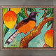 Gary Kato White-rumped Shama – Original Acrylic Painting by Gary Kato (8×10)
